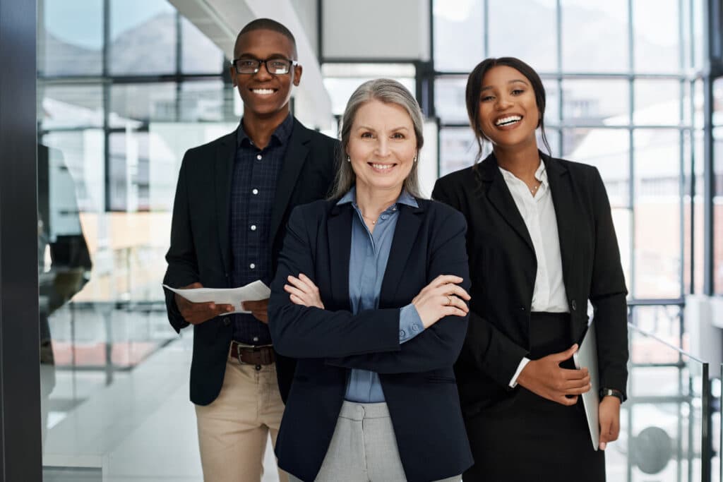 A compliance professional reviewing documentation and systems