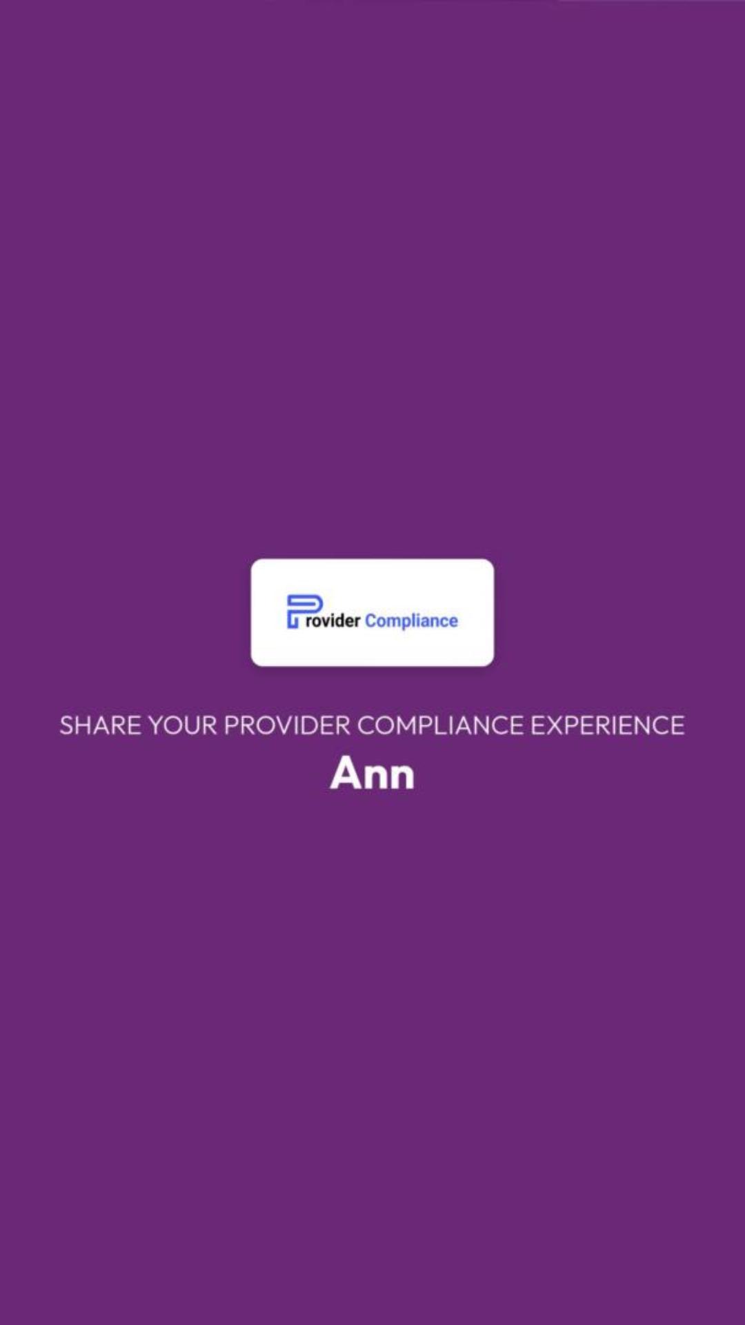 Ann Provider Compliance Testimonial