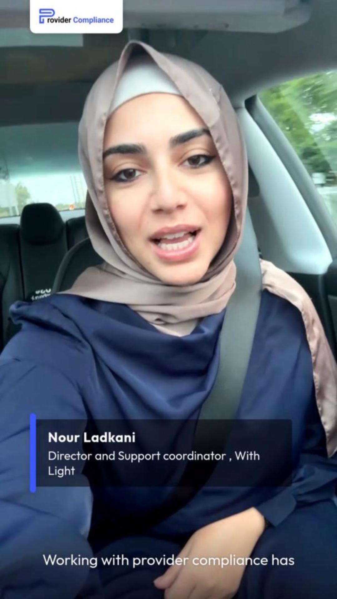 Nour Provider Compliance Testimonial