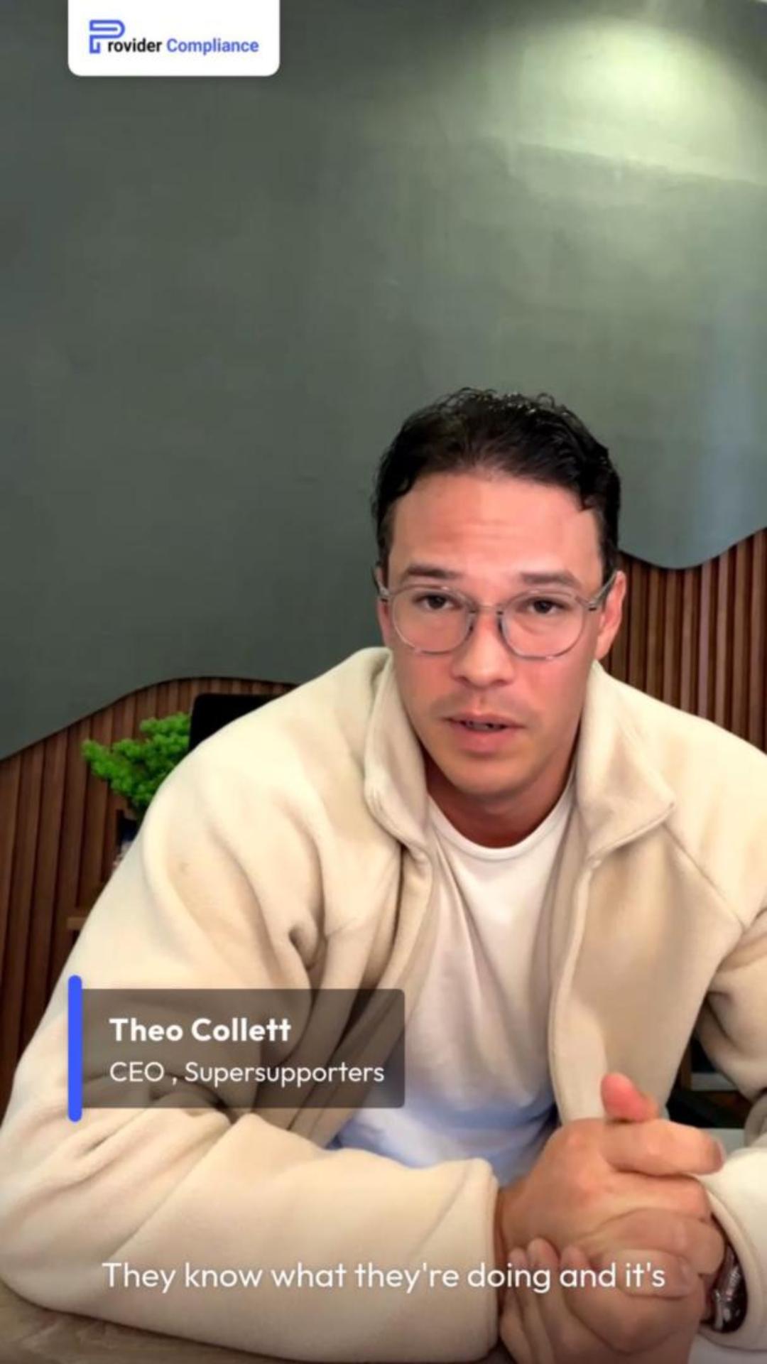 Theo Provider Compliance Testimonial